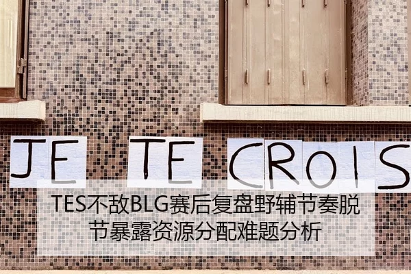 TES不敌BLG赛后复盘野辅节奏脱节暴露资源分配难题分析