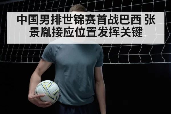 male volleyball player